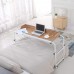 MSW Multifunctional Over Bed Table Adjustable Laptop Desk Standing Work Station Height Width Adjustable